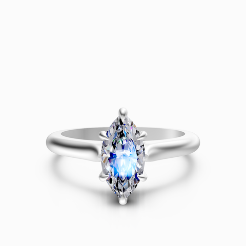 marquise cut engagement ring