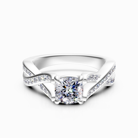split shank engagement ring