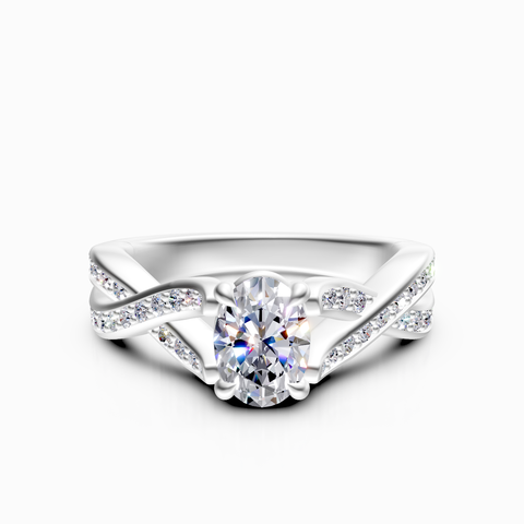 split shank engagement ring