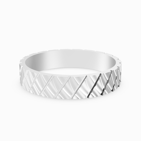 braided wedding ring for men