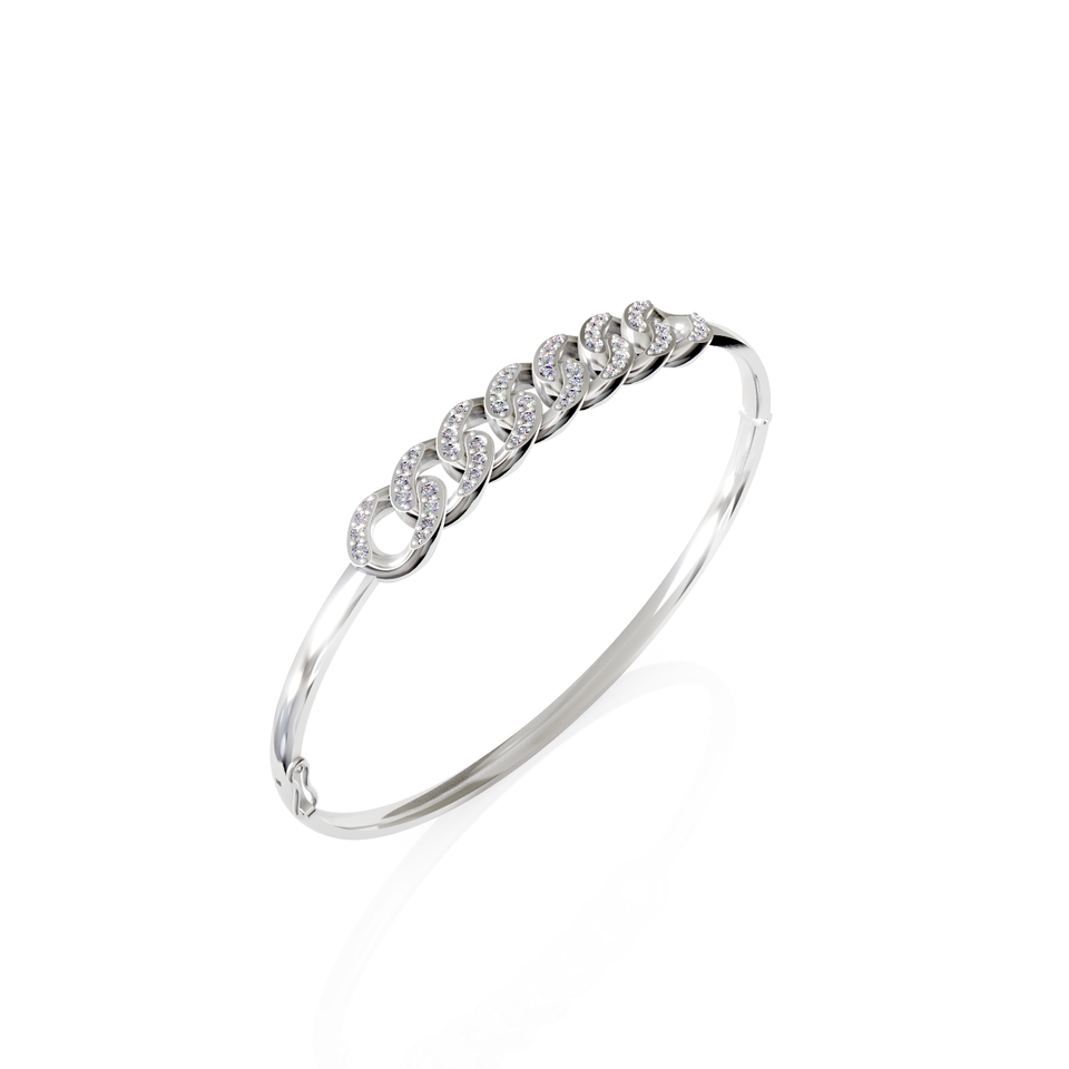link bangle bracelet