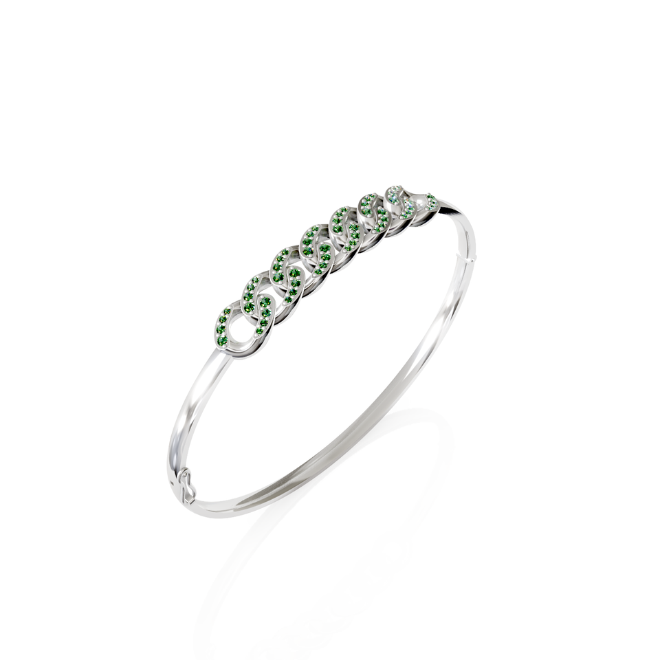 link bangle bracelet
