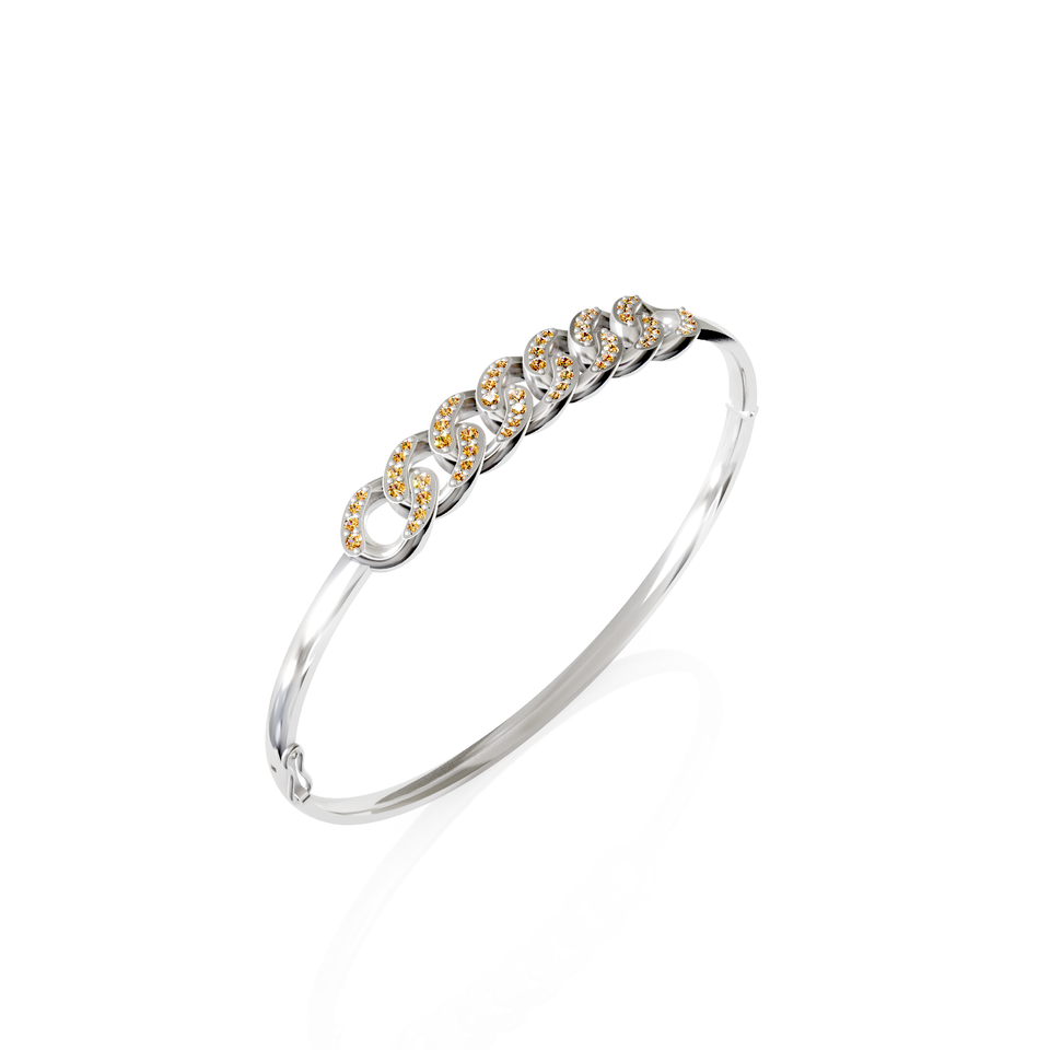 link bangle bracelet