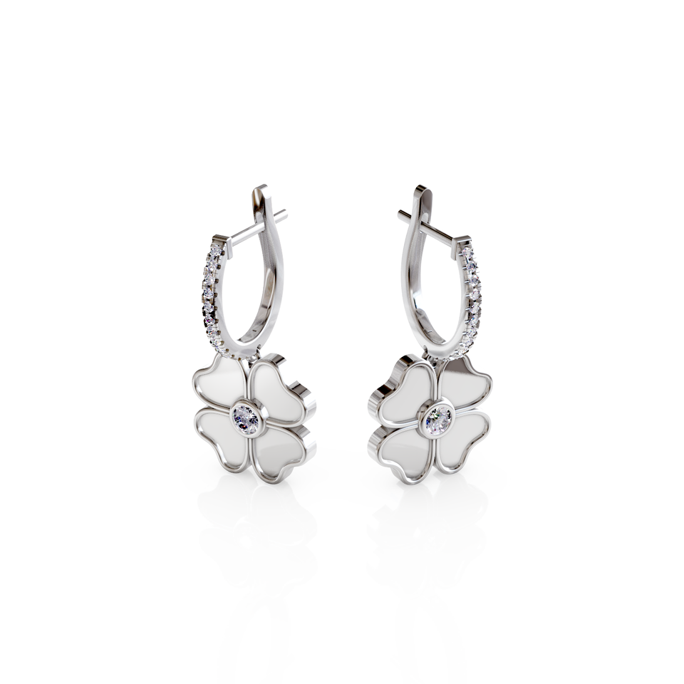 clover earrings