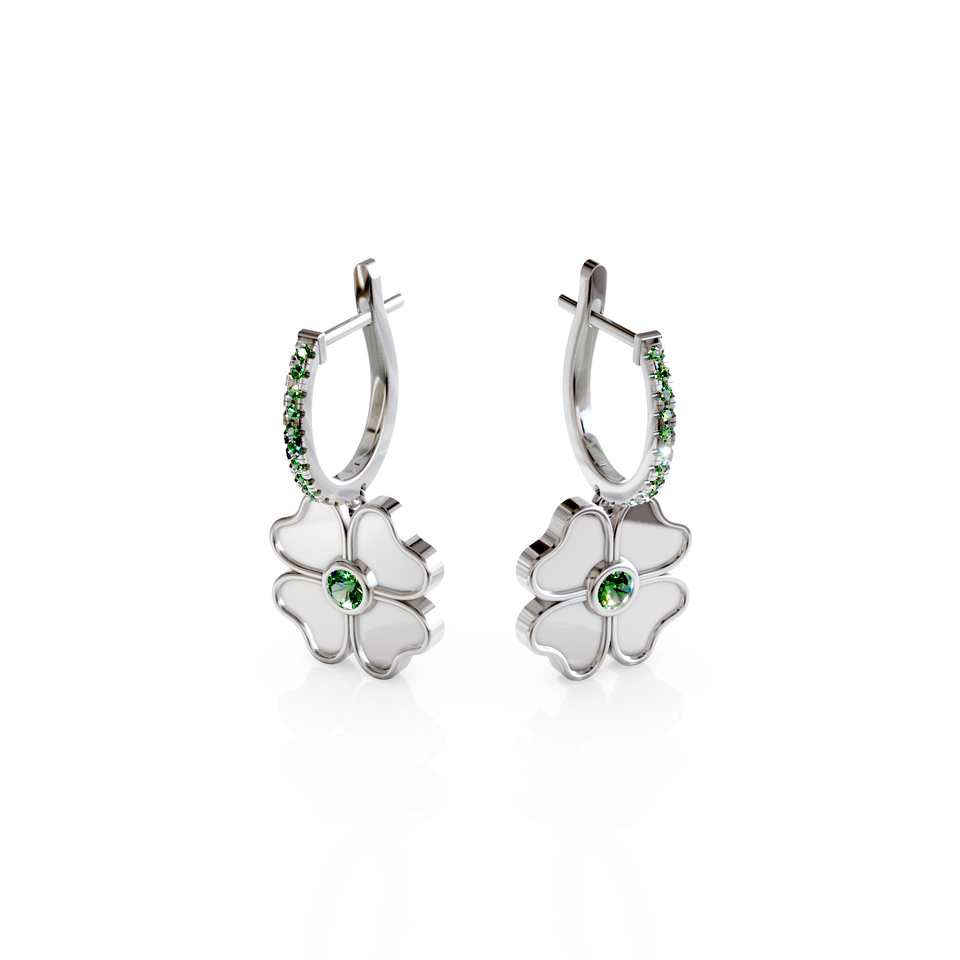 clover earrings