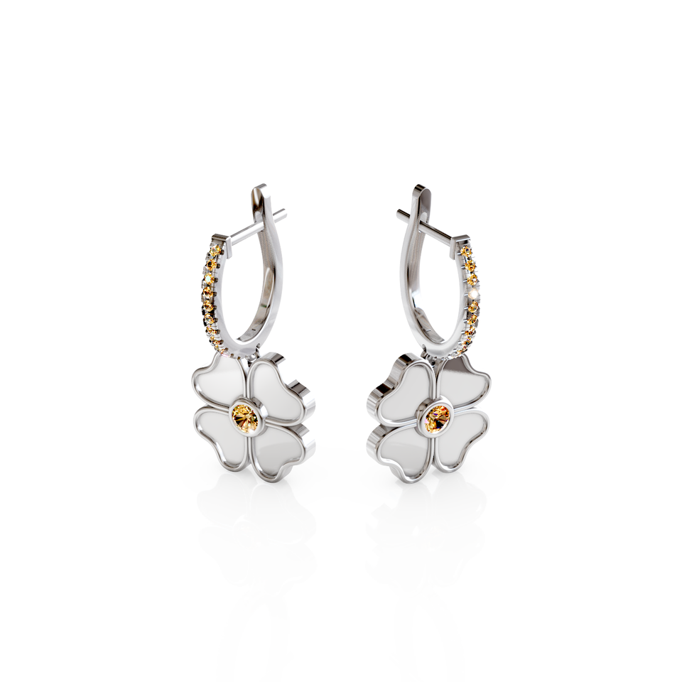clover earrings