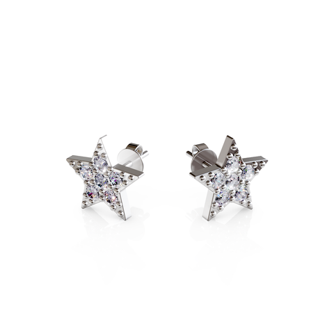 star earrings