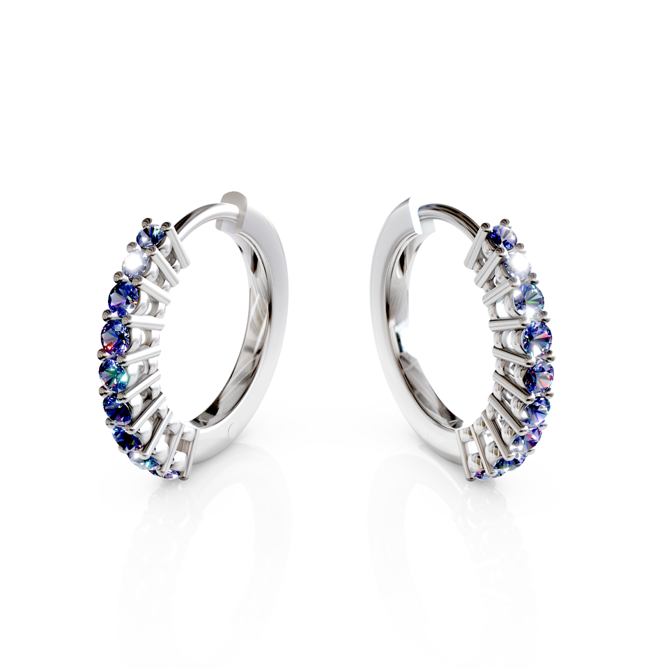 huggie hoop earrings