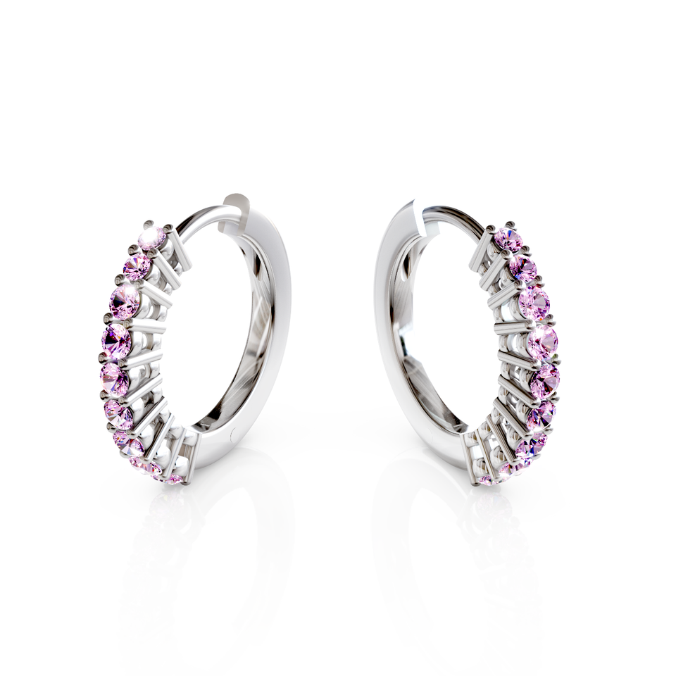 huggie hoop earrings