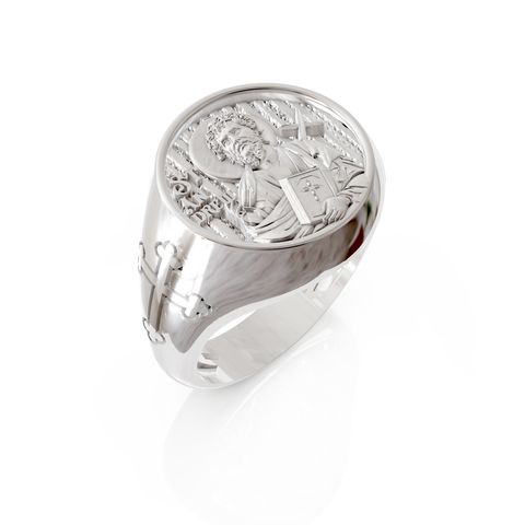 saint andrew signet ring