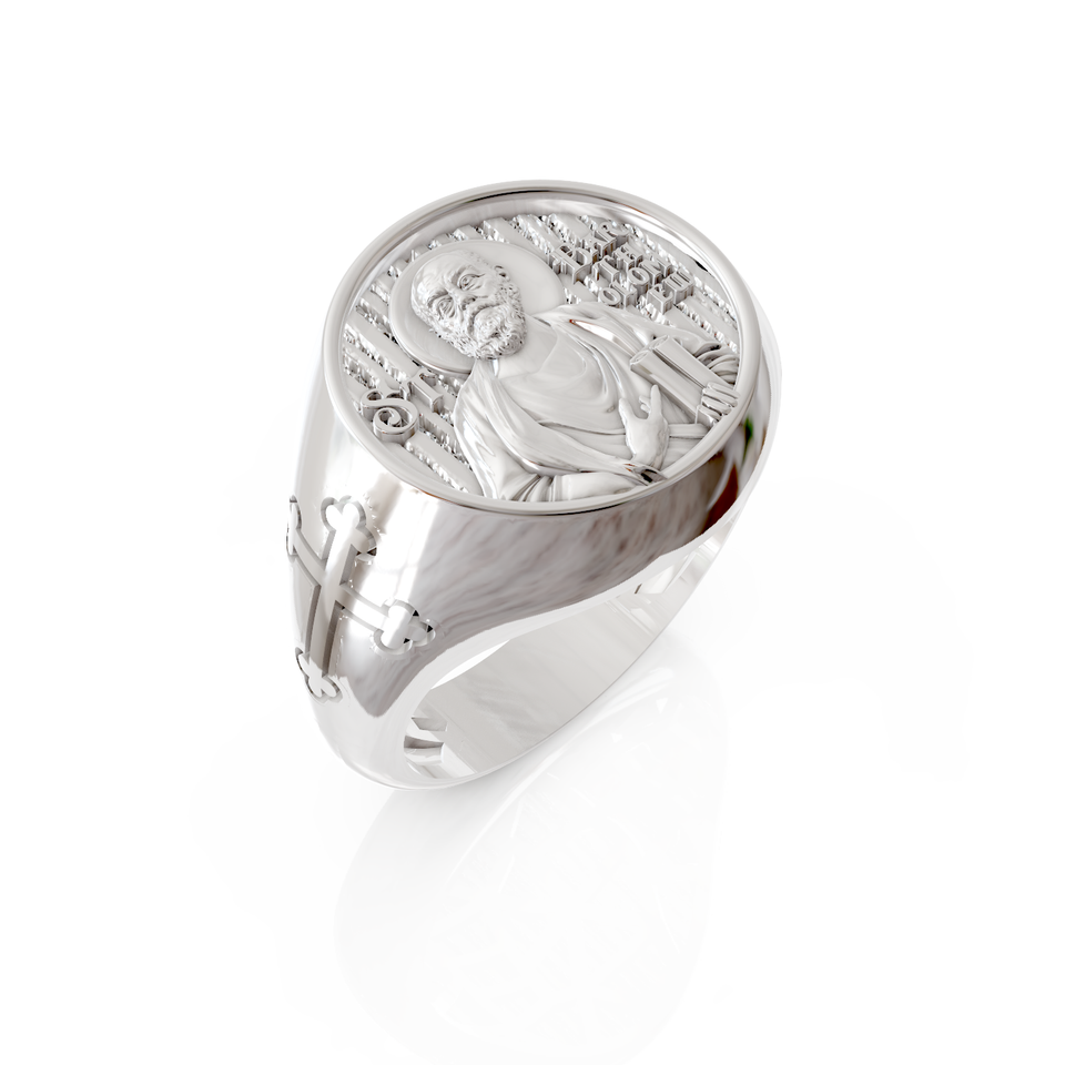 saint bartholomew signet ring